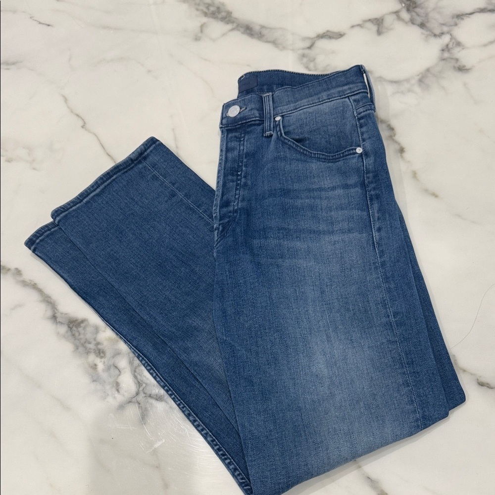 New MOTHER The Tomcat Classic Blue Denim Jeans